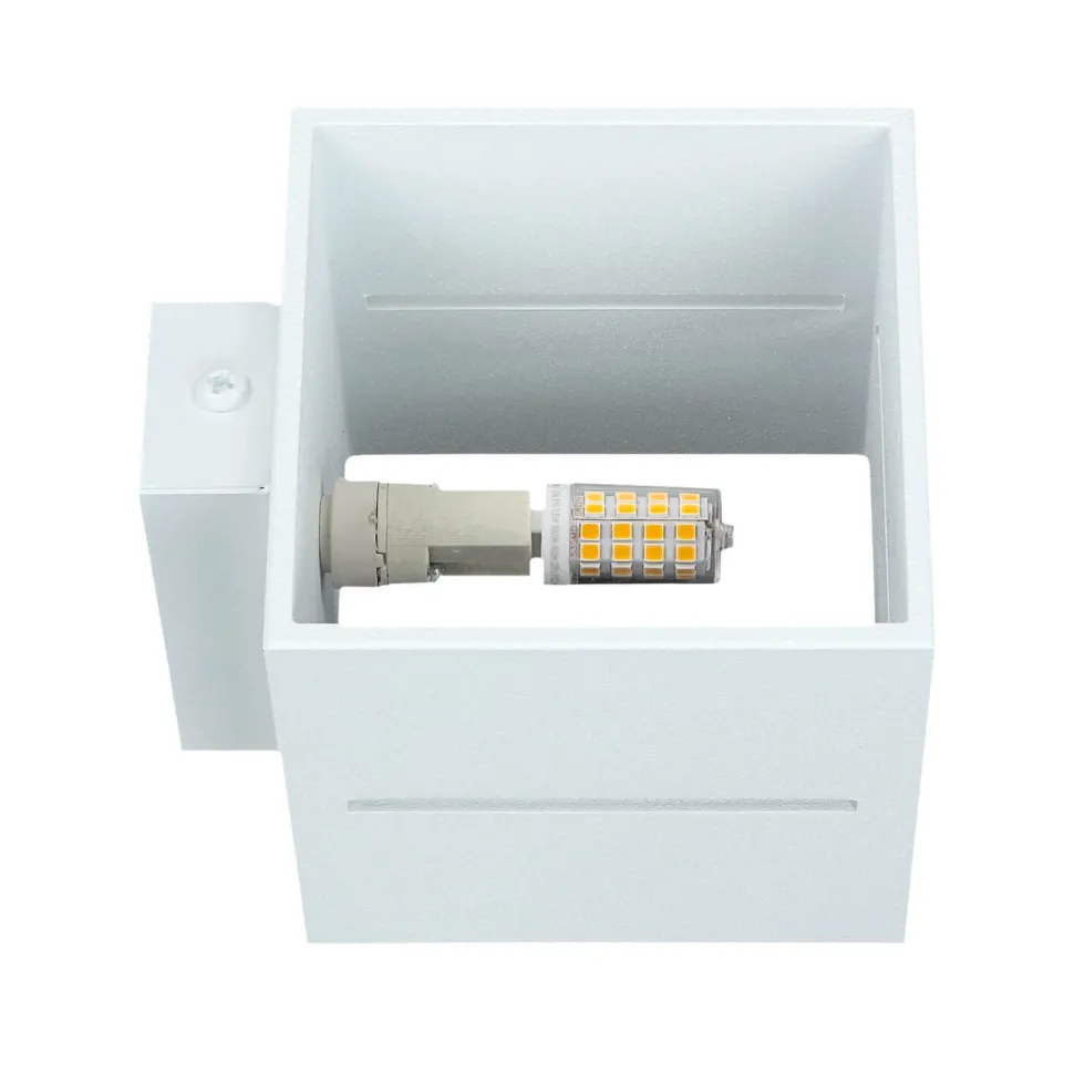 Wandleuchte LORUM in Weiß