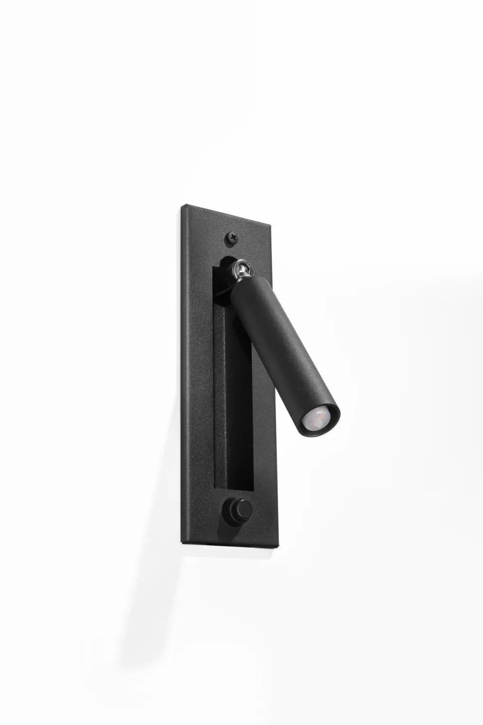 Wandleuchte Metall Schwarz verstellbar H: 20 cm G9 Lesen