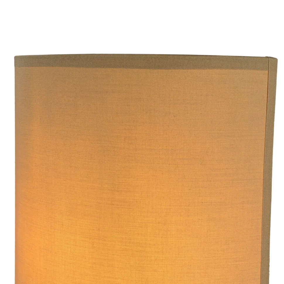 Wandleuchte mit Kabel Schalter Kaffeebraun Stoff ALICE