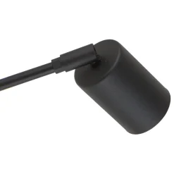 Wandleuchte mit Schalter Metall verstellbar GU10 Schwarz