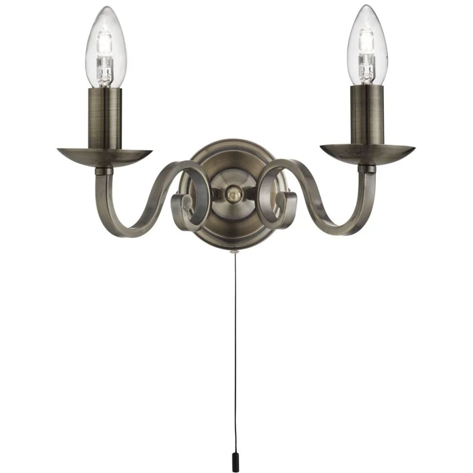 Wandleuchte rustikal