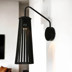 Wandleuchte Schwarz Dover