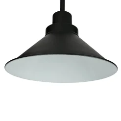 Wandleuchte Schwarz Metall T:41cm E27 Industrial