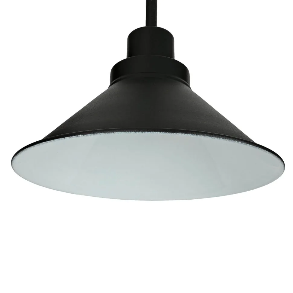 Wandleuchte Schwarz Metall T:41cm E27 Industrial