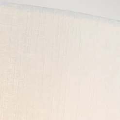 Wandleuchte Stoff Creme Messing E27 Up Down Modern GRASTA