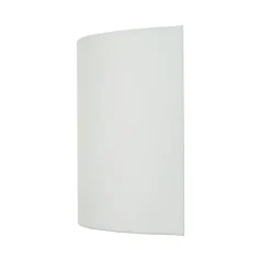 Wandleuchte Stoff Up Down in Creme Messing GRASTA