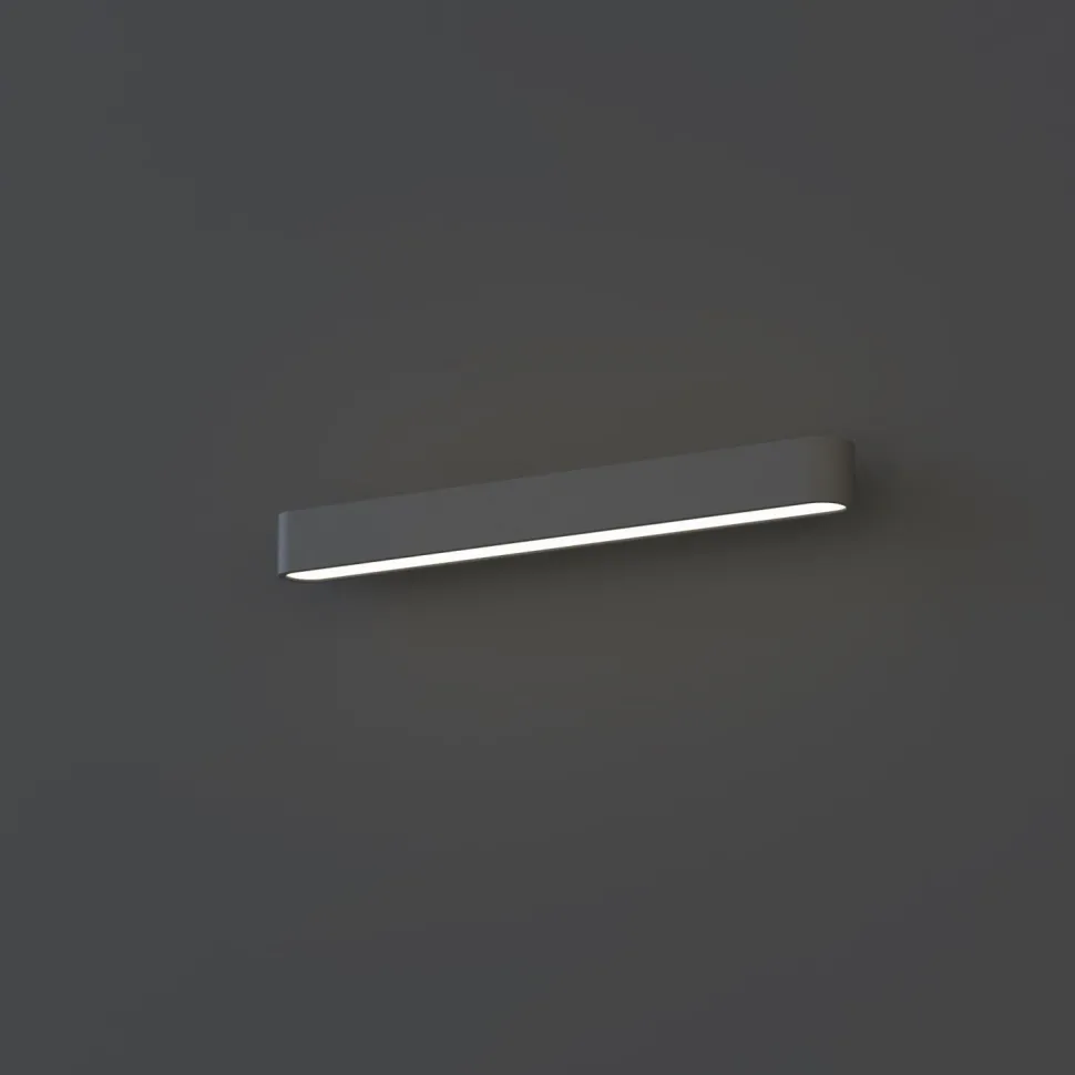 Wandleuchte Up Down 3000 K 1700 lm T8 LED Aluminium Grau