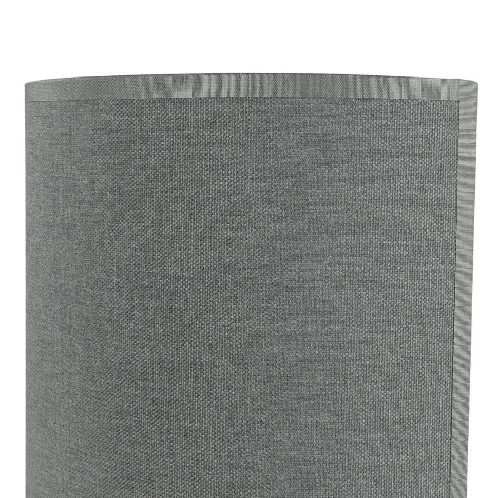 Wandleuchte Up Down Grau E27 indirekt Stoffschirm