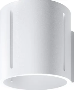 Wandleuchte Up Down Metall Weiß H: 10 cm klein G9 indirekt