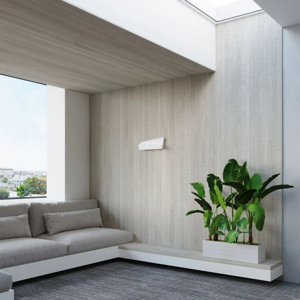 Wandleuchte Weiß Metall 40 cm Modern indirekt DALIM