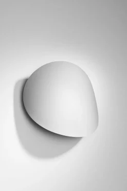 Wandleuchte Weiß Metall Modern indirektes Licht 2x G9