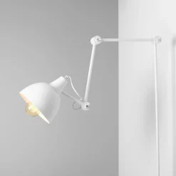 Wandleuchte Weiß Modern Design Leseleuchte Wand