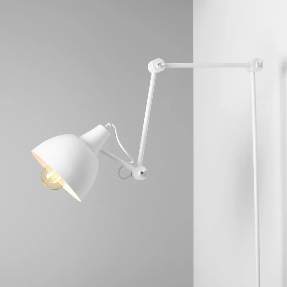 Wandleuchte Weiß Modern Design Leseleuchte Wand