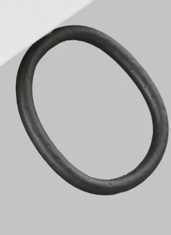 Wandleuchte Weiß Rost Optik E27 Stoff Metall Modern