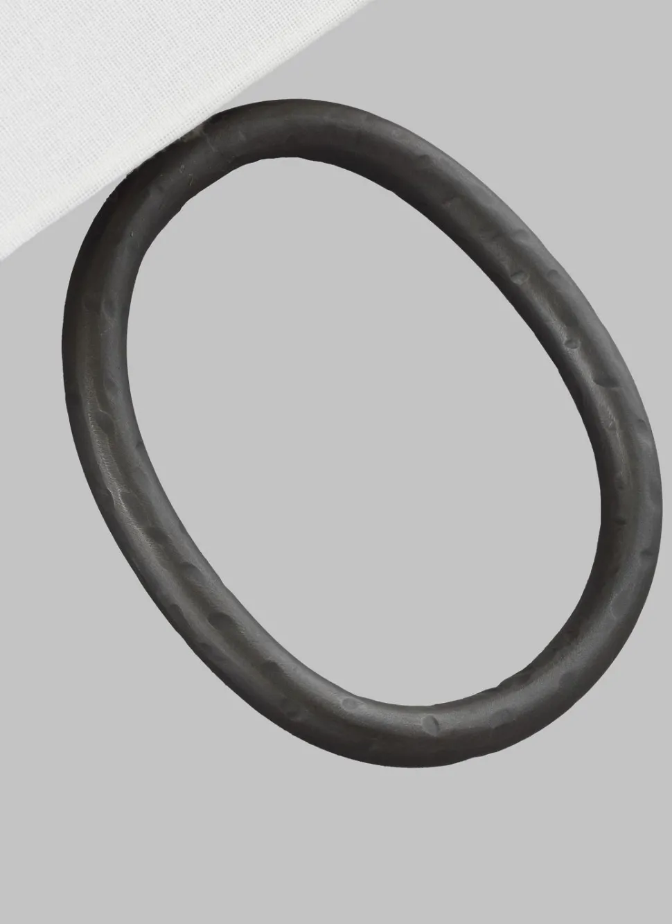 Wandleuchte Weiß Rost Optik E27 Stoff Metall Modern