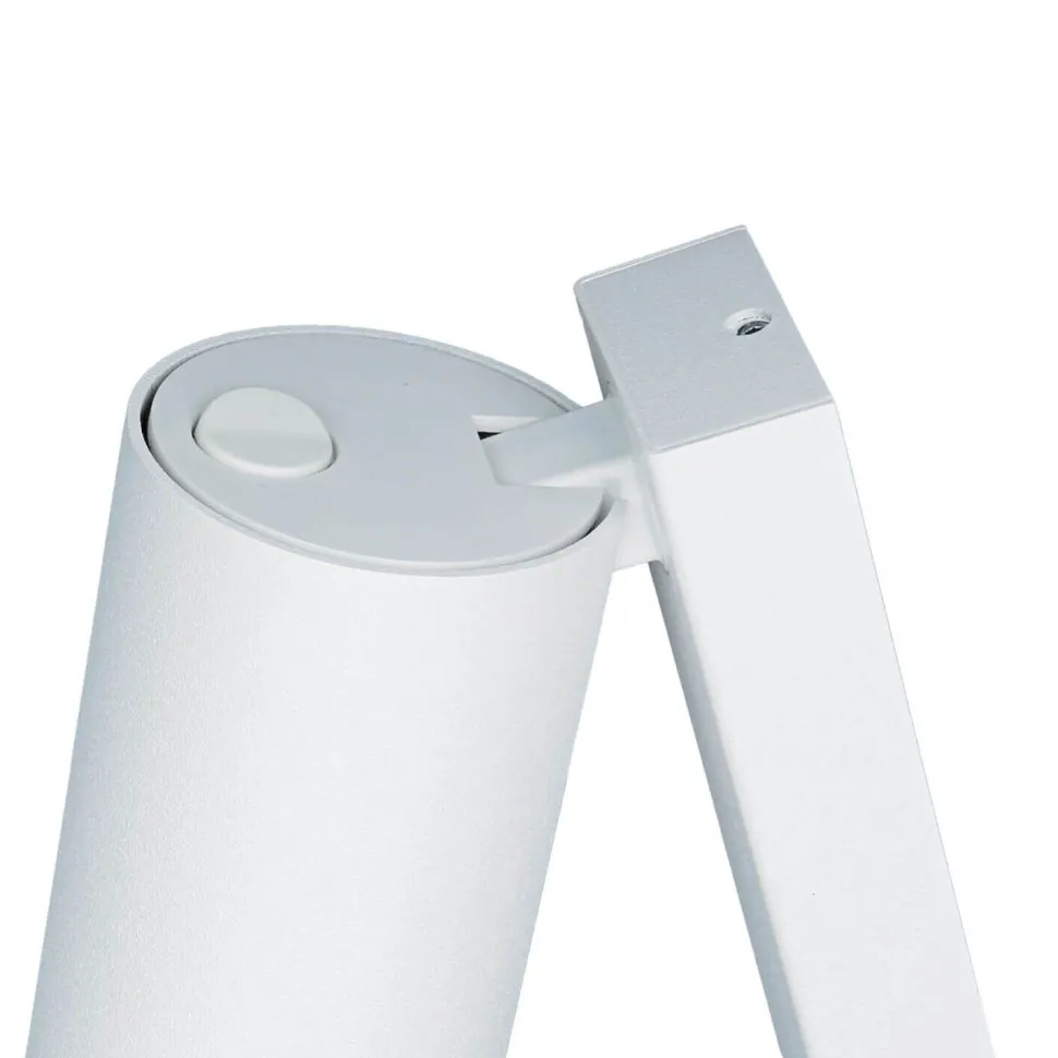 Wandspot GU10 Weiß schwenkbar H: 11,5 cm zum Lesen