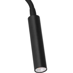 Wandspot Metall G9 akzentuiert T:35 cm Flexarm Schwarz