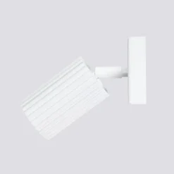 Wandspot Weiß B: 8 cm klein schwenkbar Modern GU10