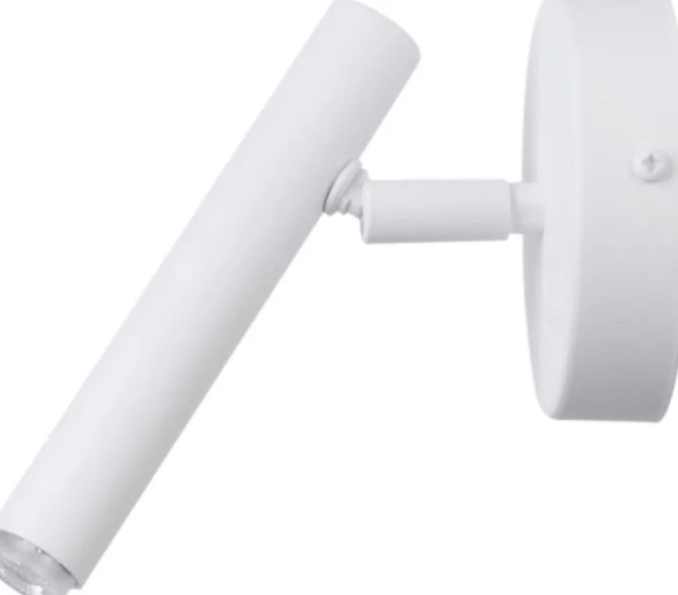 Wandstrahler Innen Metall Weiß G9 B:10 cm verstellbar