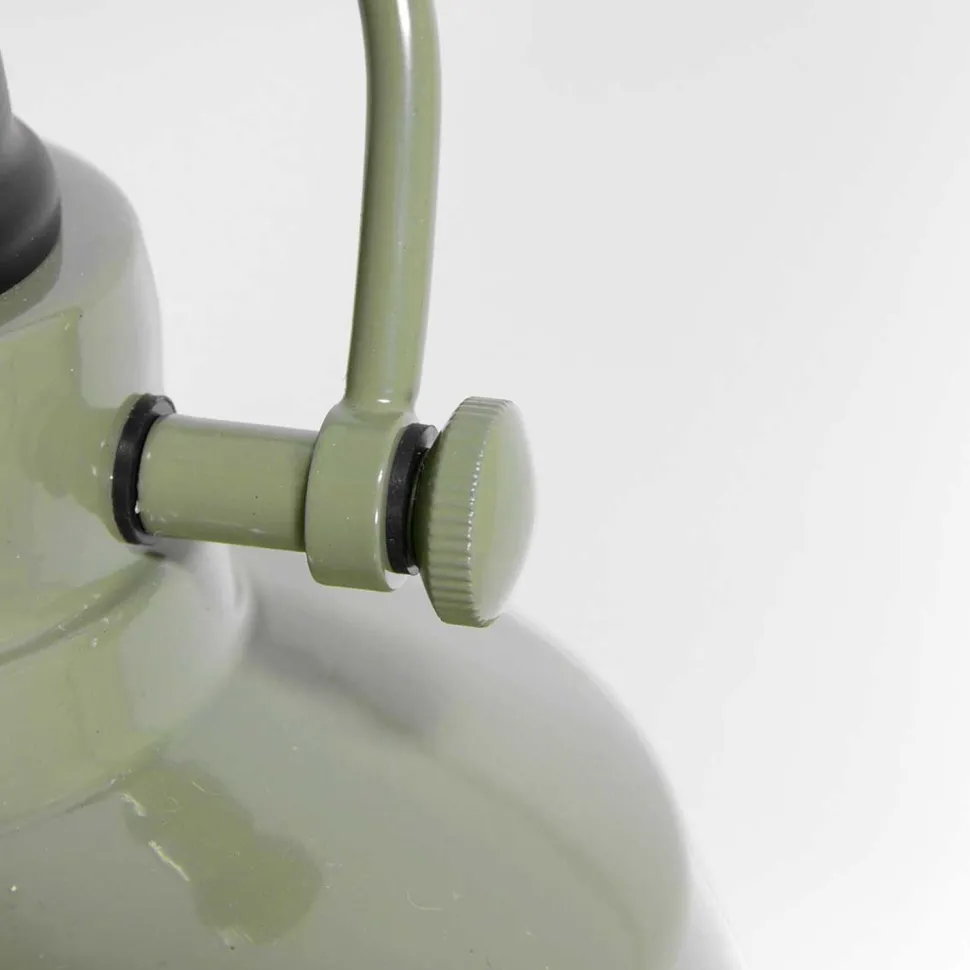 Wandstrahler mit Stecker Grün Weiß T:36 cm E27 flexibel