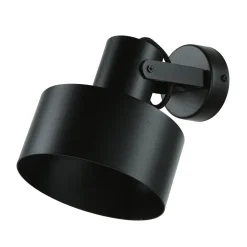 Wandstrahler RIF Schwarz Metallschirm Ø15 cm E27