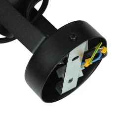 Wandstrahler RIF Schwarz Metallschirm Ø15 cm E27