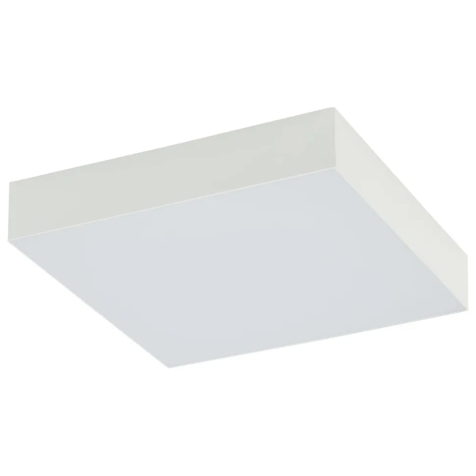 Weiße Deckenleuchte LED B: 21 cm 3000 K 3100 lm Modern