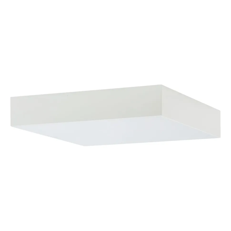 Weiße Deckenleuchte LED B: 21 cm 3000 K 3100 lm Modern