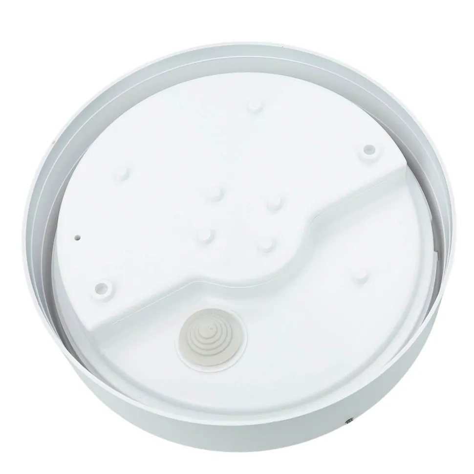 Weiße Deckenleuchte rund Ø18cm IP44 Modern E27