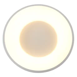 Weiße LED Deckenleuchte Metall Kunststoff 40 W 2700 K