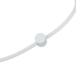 Weiße Pendelleuchte mit Steckdosenanschluss FLEXIO