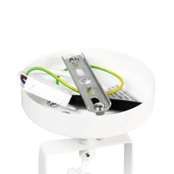 Weiße Spot Lampe DALLAS Retro Design E14 verstellbar