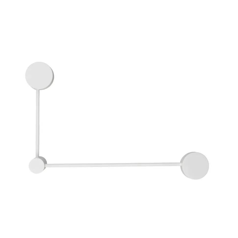 Weiße Wandlampe ONORA Metall indirektes Licht 2x GX53