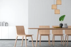 Wohnliche Hängelampe Rattan Braun E27 Ø45 cm 3-flammig