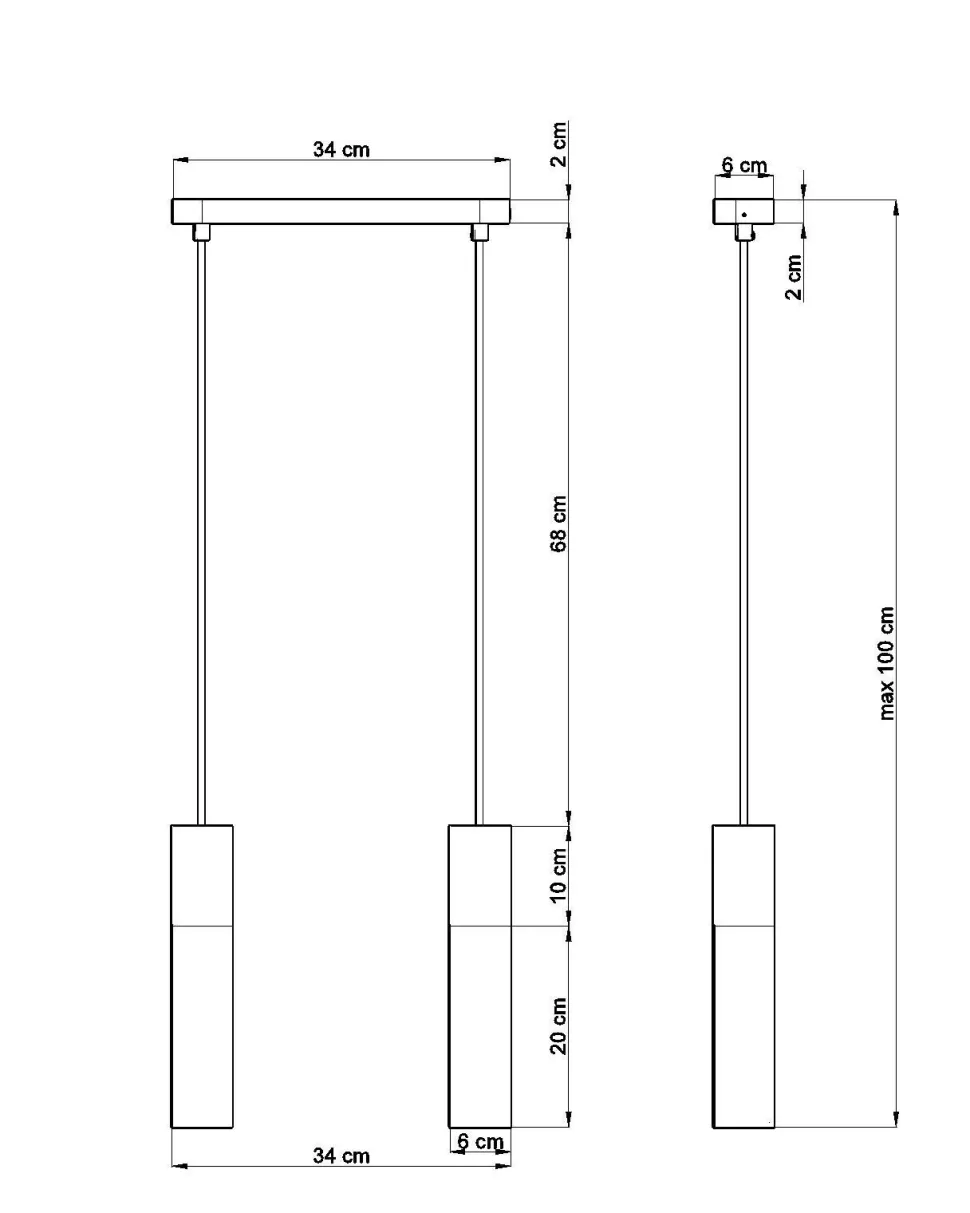 Wohnliche Hängelampe WAYNELLE Weiß Holz Skandinavisch