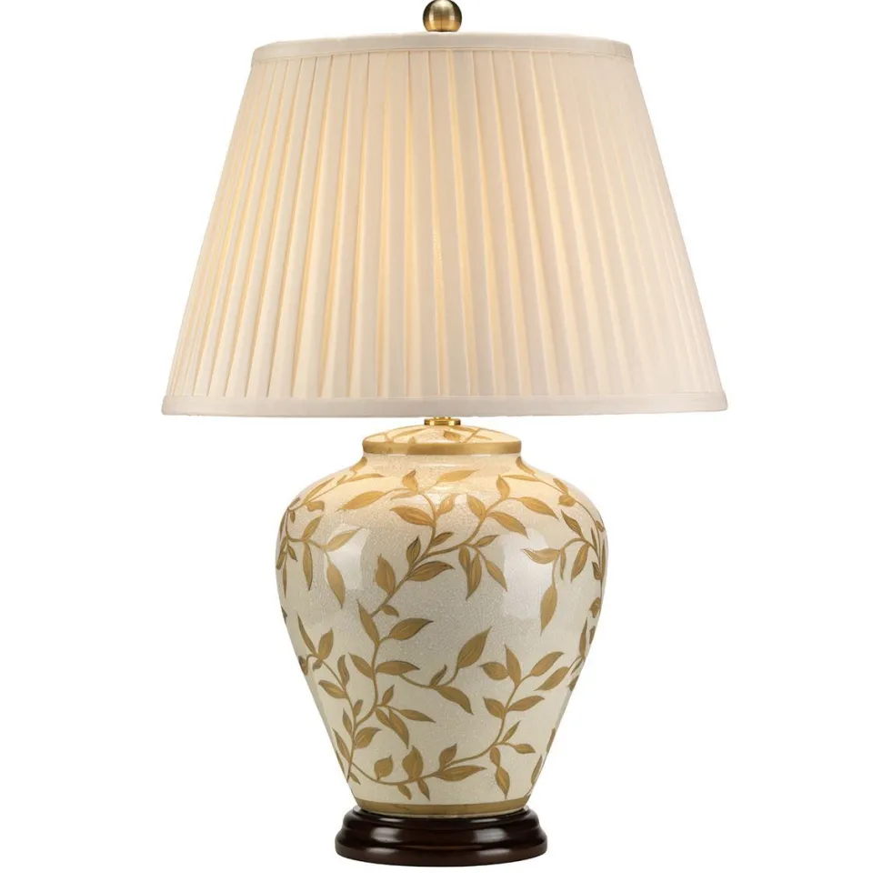 Wohnliche Tischleuchte ISMEINA Klassisch 62 cm Keramik