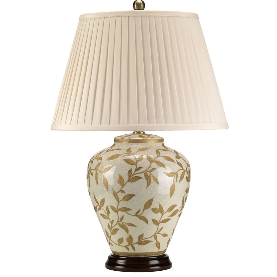 Wohnliche Tischleuchte ISMEINA Klassisch 62 cm Keramik