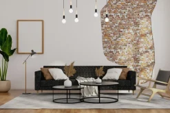 XXL Hängelampe Spider Schwarz L:400 cm E27 5-flammig